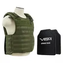NCSTAR QR Carrier w/11X14 PE Hard Plates [Med-2XL] - Grn - Ncstar
