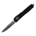 MICROTECH KNIVES Ultratech OTF 3.4" SingleEdge Satin Partially Serr - Microtech