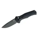BENCHMADE Claymore Auto Folding Knife 3.6" Drop Point Blade - Black Grivory Handles - Benchmade