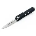 MICROTECH KNIVES 232-10 UTX-85 D/E - Black Handle -Contoured - Microtech
