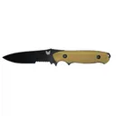 BENCHMADE Nimravus 4.5" Drop Point Coated Finish Plain Edge - Benchmade