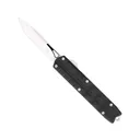 COMBRATEC Small Enforcer M390 OTF Knife 2.25" Plain Blade - Black Textured Grip - Cobratec