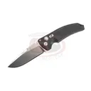 HOGUE EX-A03 3.5" Auto Folder Drop Point Poly Black - Hogue