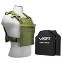 NCSTAR Fast Plate Carrier 11x14 Level IIIA STR Plate -Grn - Ncstar