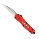 COBRATEC Medium Trump 2024 Red FS-3 Wharncliffe Not Serrate - CobraTec Knives