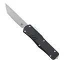 COBRATEC Medium FS-X Gen II 3" D2 Steel Plain Tanto Blade | Black Aluminum Handle - CobraTec Knives