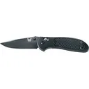 BENCHMADE Boost 3.7" Drop Point Serrated Coated Blade - Benchmade
