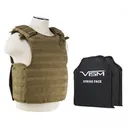 NCSTAR QR Carrier w/10X12 Soft Panels [Med-2XL] - Tan - Ncstar