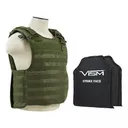 NCSTAR QR Carrier w/10X12 Soft Panels [Med-2XL] - Green - Ncstar