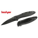 KERSHAW KNIVES Leek Modified Drop Point 3" BlackWash Finish - Kershaw