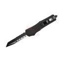 COBRATEC FS2 Tanto Serrated Black Handle - Cobratec