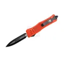 COBRATEC LG CTK-1 Dagger Straight Edge/Blk Blade Red Handle - Cobratec