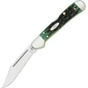 CASE KNIVES Pocket Worn Bermuda Green Bone Peach Seed Jig Mini - Case Knives