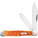 CASE KNIVES Cayenne Bone - Small Swell Center Jack - Case Knives