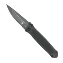 COBRATEC Black Quick Strike Hidden Release Tanto - CobraTec Knives
