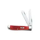 CASE KNIVES Red CV Mini Trapper 3.5" Closed - Case Knives