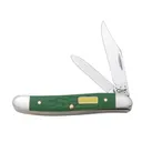 CASE KNIVES Ss John Deere Jig Grn Syn Med - Case Knives