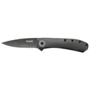 KERSHAW KNIVES Amplitude 3.25 Blackwash Assisted Open Deep Carry - Kershaw Knives