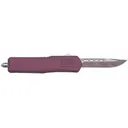 GREAT LAKES FIREARMS Medium 3.5" OTF Plain Steel Blade Blk Cherry Alum - Great Lakes Firearms & Ammunition