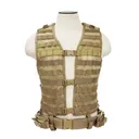 NCSTAR MOLLE PALS VEST TAN - Ncstar