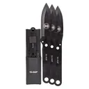 KA-BAR Throwing Knife Set - 3 Pack Poly Storage Pouch - Ka-Bar