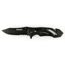RUKO Rescue Folding Knife 3-3/8" Serrated Drop Point - Ruko