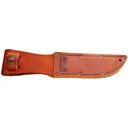 KA-BAR Leather Sheath USA Logo-Brn fits Knife 5.25" Blade - Ka-Bar