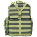 GPS Tactical Range Backpack hold 3 Handguns Khaki/Grn - G Outdoors