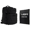 NCSTAR VISM 2974 Backpack w/ 11"X14" Soft Panel - Black - Ncstar