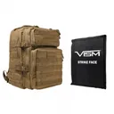 NCSTAR VISM 2974 Backpack w/ 11"X14" Soft Panel - Tan - Ncstar