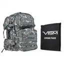 NCSTAR 2911 Backpack w/ 10"X12" Soft Panel - Digital Camo - Ncstar