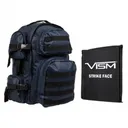 NCSTAR 2911 Backpack w/ 10"X12" Soft Panel - Blue / Black - Ncstar
