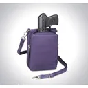 GUN TOTE'N MAMAS X-Body Smart Phone Pouch Purple 6.75" - Gun Tote'n Mamas