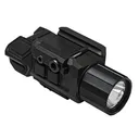 NCSTAR VISM PISTOL FLASHLIGHT w/STROBE/RED LASER/GEN 3 - Ncstar