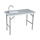 ANGLER OUTDOOR Multi-Use Outdoor Table 44 x 23 x 43-3/8 - Angler Outdoor