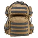 NCSTAR Tactical Backpack - Tan w/Urban Gray Trim 18" - VSM Gun Cases