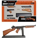GOAT GUNS Mini TSMG Thompson Submachine Gun w/ Display Stand - GoatGuns