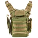 NCSTAR First Responders Utility Bag - Grn with Tan 12.5" - Ncstar