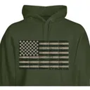 KYGUNCO Bullet Flag Fatigue Green Hoodie - Kygunco