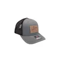 KYGUNCO Leather Etched Snake - Grey/Black Hat OSFM - Kygunco