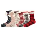 TERRAMAR Slipper Sock 6pk Assorted - Terramar