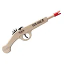 MAGNUM ENTERPRISES Captain Jack Pirate Pistol 15" 12 Shot Wooden Rubber Band Gun - Red Ammo - Magnum Enterprises