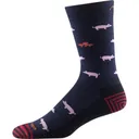 DARN TOUGH Men's Truffle Hog Lightweight Crew Sock - Navy - Darn Tough Vermont