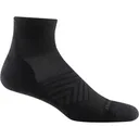DARN TOUGH VERMONT Run 1/4 Ultra-Lightweight with Cushion Black - Darn Tough Vermont