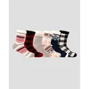TERRAMAR Cabin Sock 6pk Assorted - Terramar