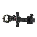 AXCEL ARCHERY Landslyde Carbon Pro 3 Pin (.019) Green Compound Bow Sight | Black - Axcel Bow Sights