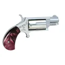 NAA Mini 22WMR 1 1/8" SS 5rd Purple Pearlite Grips - North American Arms