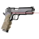 HOGUE Laser Enhanced Grips for 1911 Government Full Size | Flat Dark Earth - Hogue