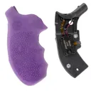HOGUE Red Laser Enhanced Monogrip for S&W J-Frame Round Butt | Purple - Hogue