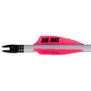 ARIZONA ARCHERY Plastifletch Max Vanes Hot Pink 2" Shield 100pk - AAE Archery